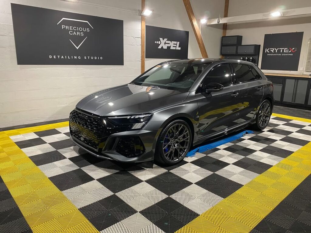 Audi RS3 Sportback Performance Precious Cars Le Mans Valeting Detailing Film de protection PPF Céramique