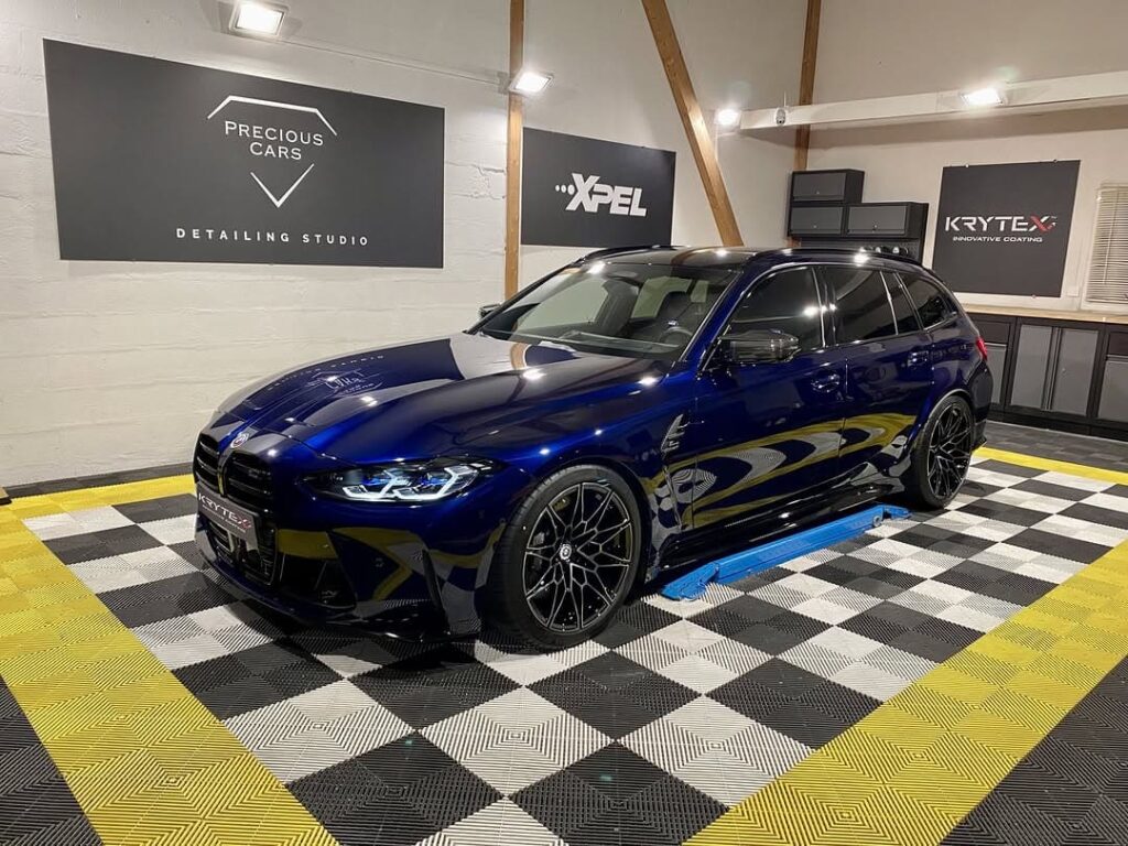 BMW M3 Touring - Precious Cars Le Mans Valeting Detailing Film de protection PPF Céramique