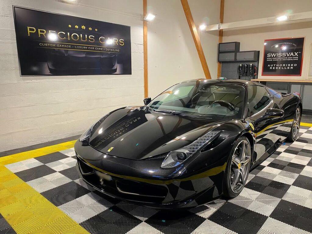Ferrari 458 Spider 570 ch Valeting Detailing Film de protection PPF Céramique