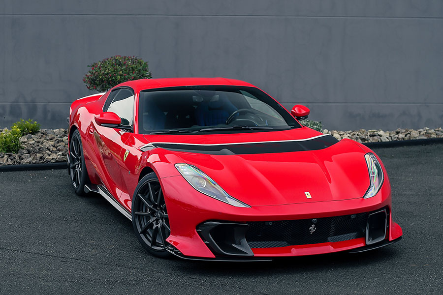 Ferrari 812 Competizione Precious Cars Le Mans Valeting Detailing Film de protection PPF Céramique