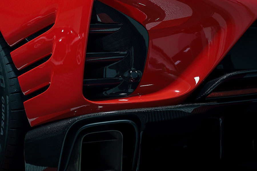 Ferrari 812 Competizione Precious Cars Le Mans Valeting Detailing Film de protection PPF Céramique
