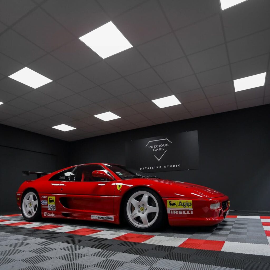 Ferrari F355 Challenge Precious Cars Le Mans Valeting Detailing Film de protection PPF Céramique