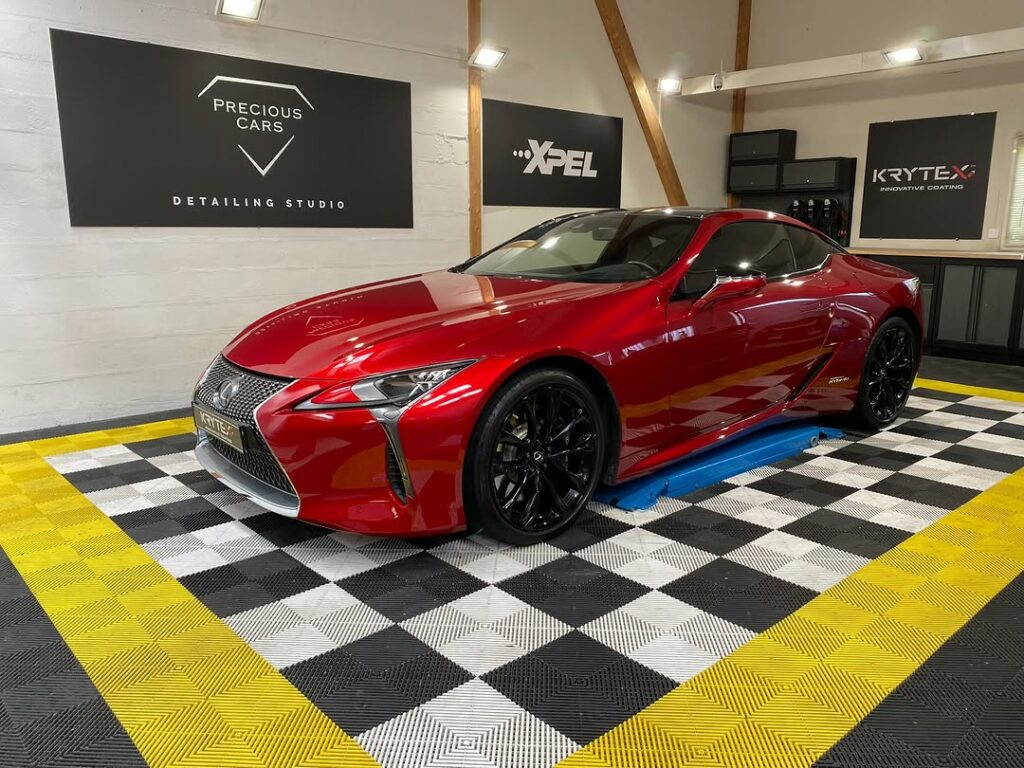 Lexus LC 500 Precious Cars Le Mans Valeting Detailing Film de protection PPF Céramique