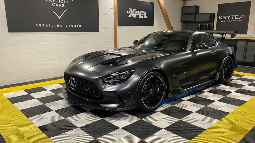 Mercedes AMG GT Black Series Precious Cars Le Mans Valeting Detailing Film de protection PPF Céramique