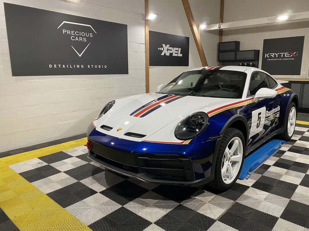 Porsche 911 Dakar Precious Cars Le Mans Valeting Detailing Film de protection PPF Céramique