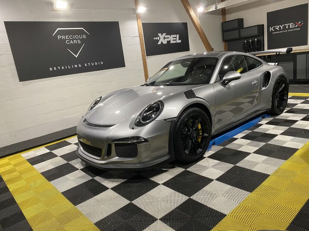 Porsche 911 GT3 RS (991) Precious Cars Le Mans Valeting Detailing Film de protection PPF Céramique