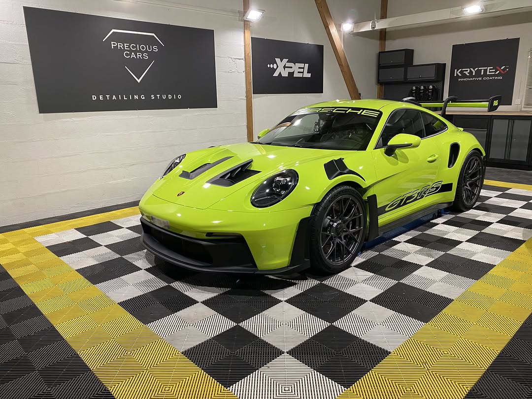Porsche 911 GT3 RS Precious Cars Le Mans Valeting Detailing Film de protection PPF Céramique