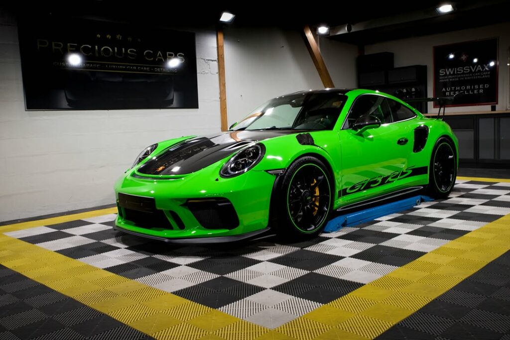 Porsche GT3 RS Precious Cars Le Mans Valeting Detailing Film de protection PPF Céramique