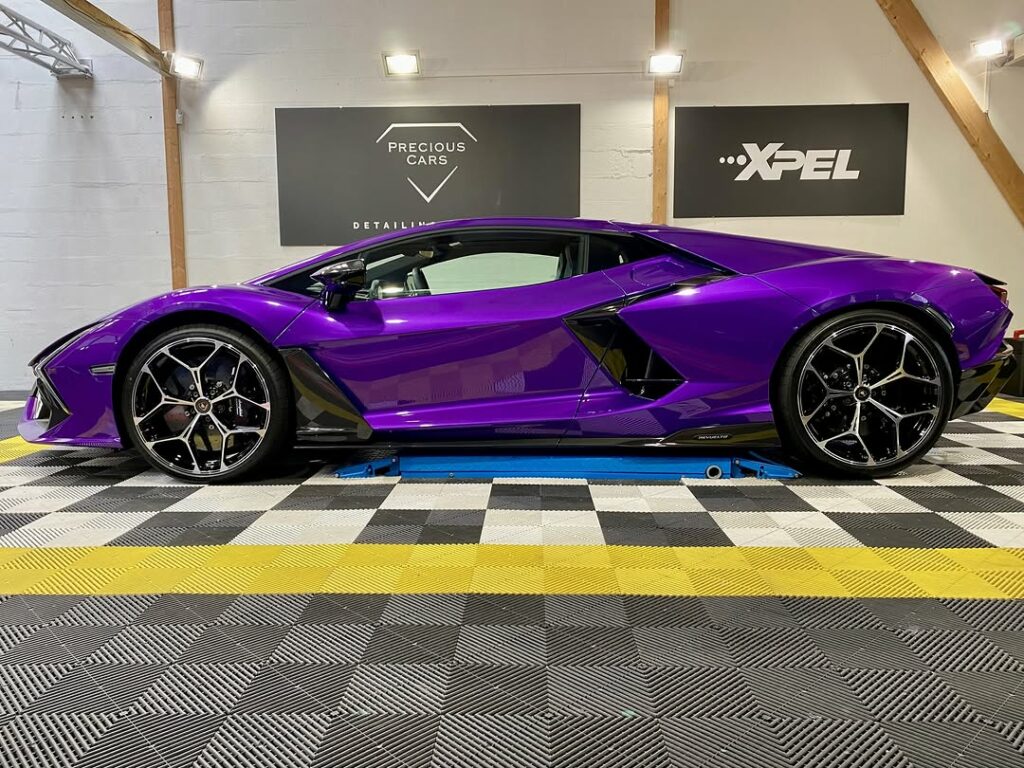 Lamborghini Revuelto Precious Cars Le Mans Valeting Detailing Film de protection PPF Céramique