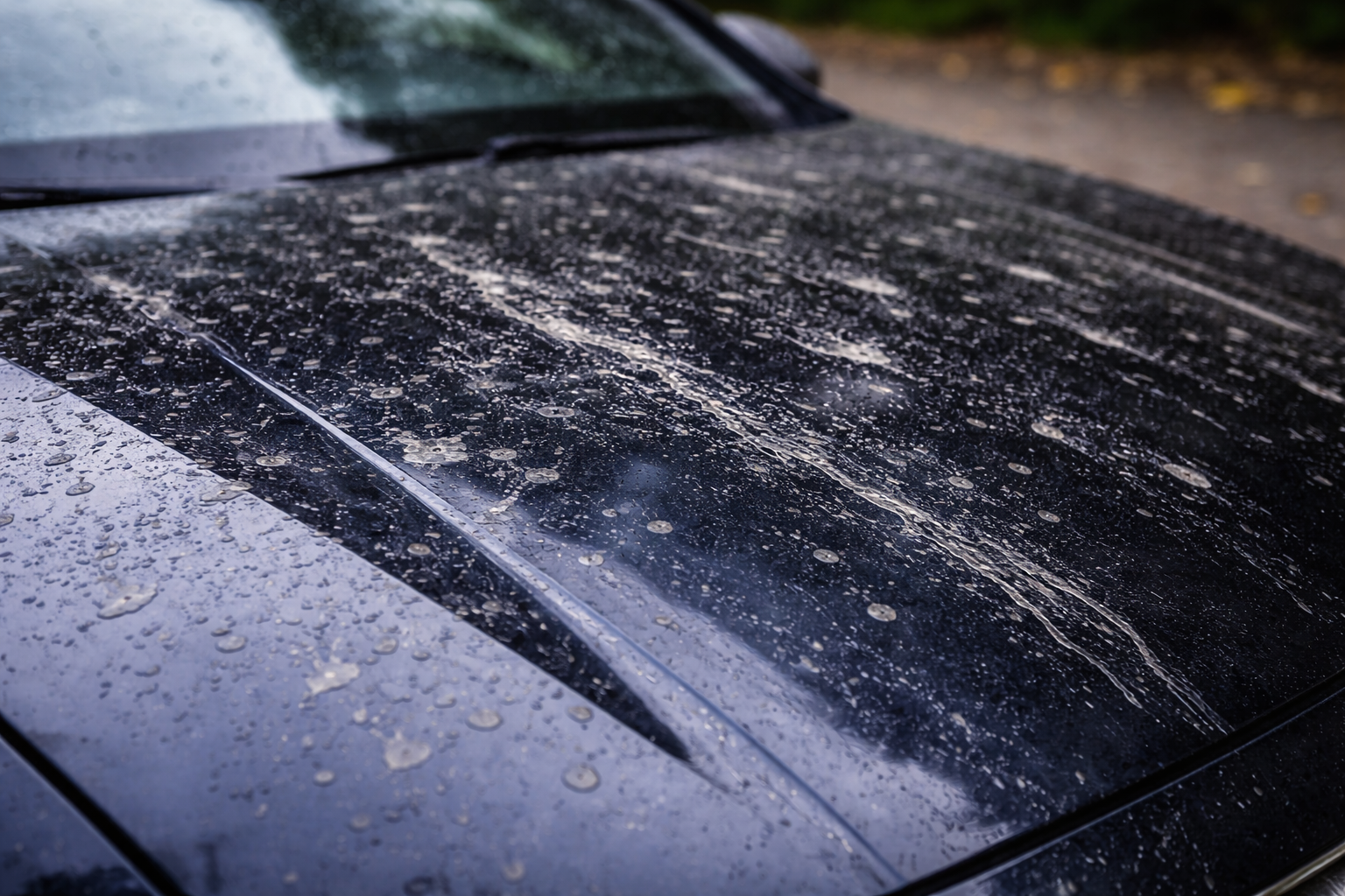 Protection pluie carrosserie vehicule - traitement ceramique