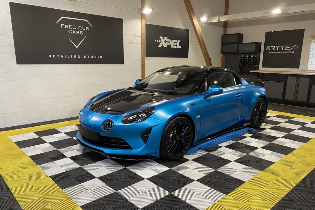 Alpine A110 R Precious Cars Le Mans Valeting Detailing Film de protection PPF Céramique
