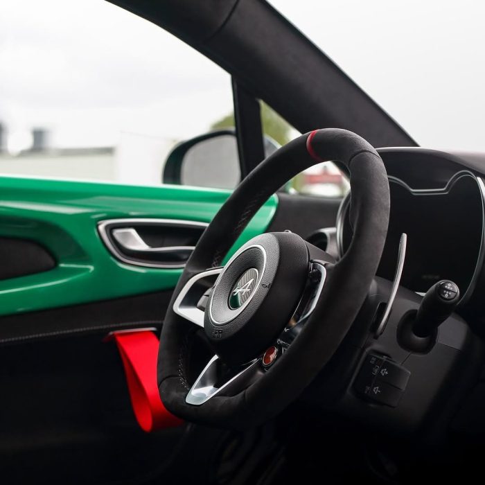 Alpine A110 R vert émeraude Precious Cars Le Mans Valeting Detailing Film de protection PPF Céramique