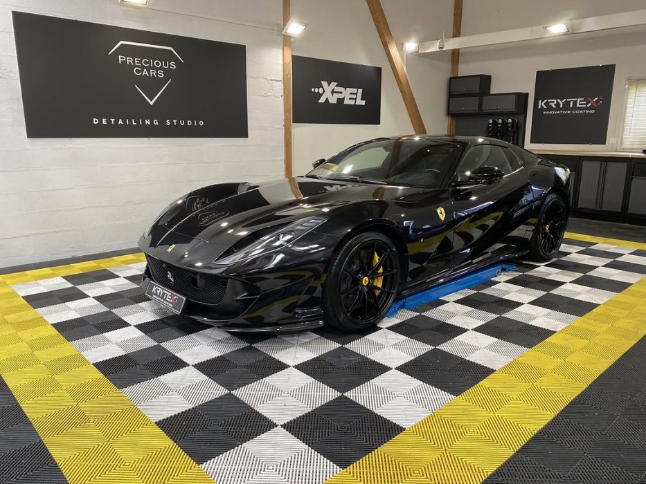 Ferrari 812 Superfast Precious Cars Le Mans Valeting Detailing Film de protection PPF Céramique