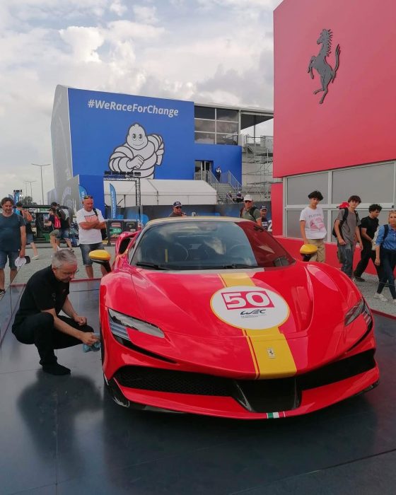 Ferrari SF90 STRADALE Precious Cars Le Mans Valeting Detailing Film de protection PPF Céramique