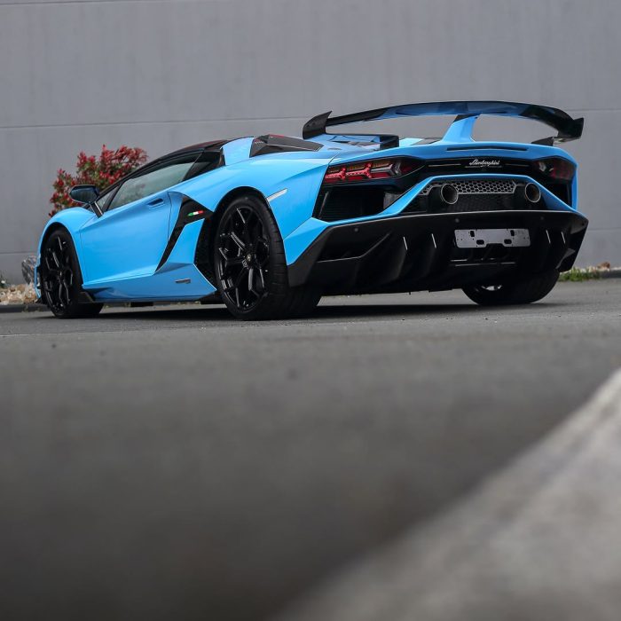 Lamborghini Aventador SVJ Roadster Precious Cars Le Mans Valeting Detailing Film de protection PPF Céramique