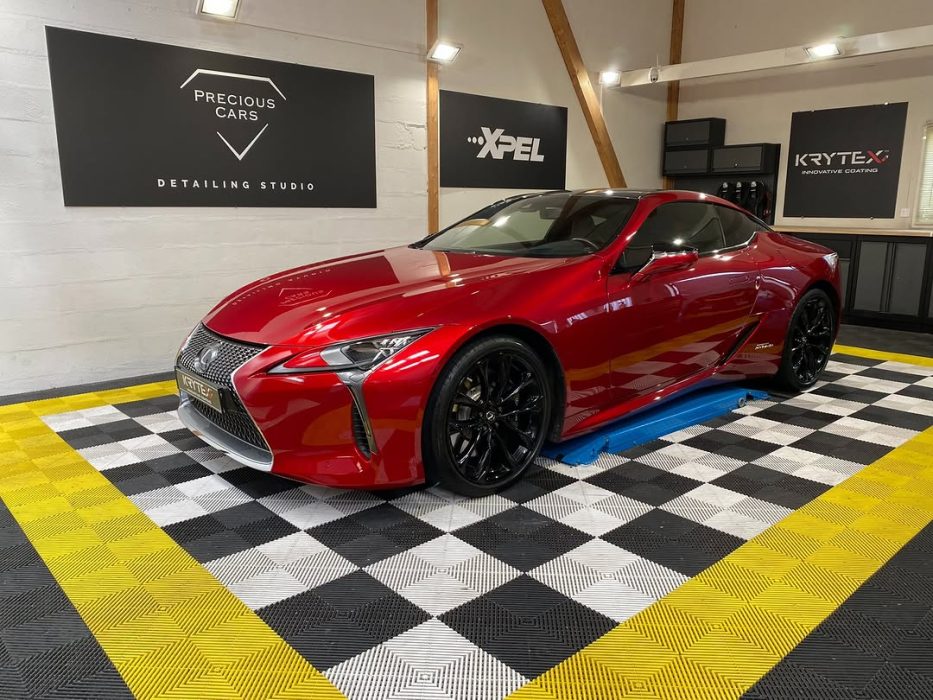 Lexus LC 500 Precious Cars Le Mans Valeting Detailing Film de protection PPF Céramique