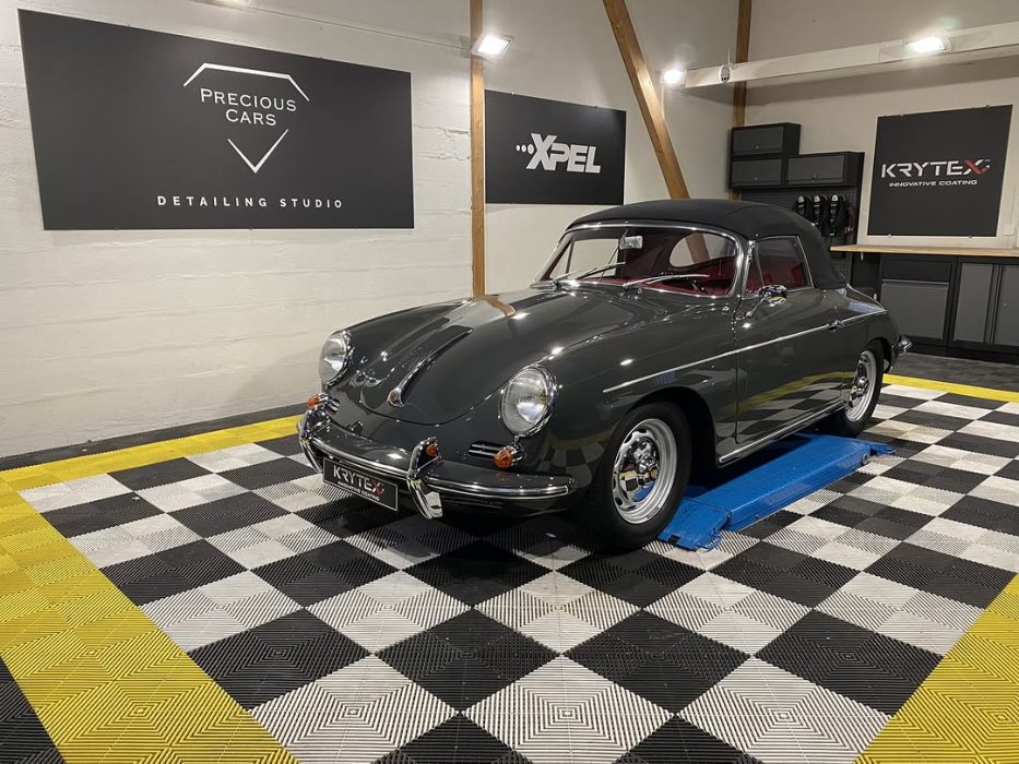 Porsche 356 Precious Cars Le Mans Valeting Detailing Film de protection PPF Céramique